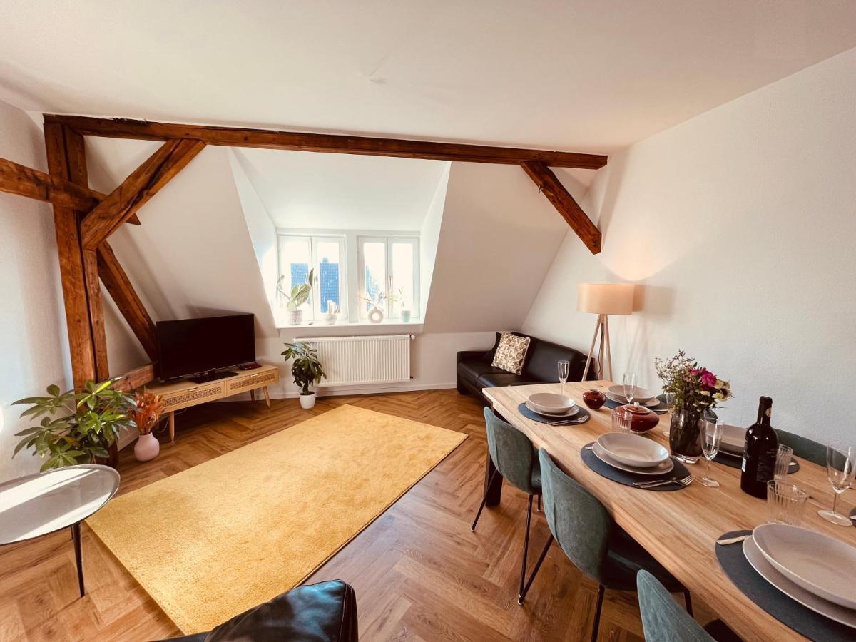 Jugendstil-Altbauwohnung Mit Dachterrasse Direkt An Der Karlsaue Kassel Exterior foto